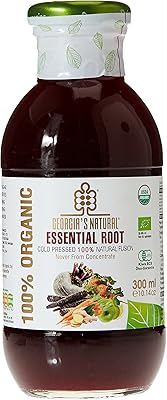 Jus de racine 100 % biologique pressé à froid georgia natural, 300 ml