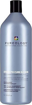 Purelogy strength cure purple blonde shampooing pour cheveux blonds, éclaircis et colorés, 100 ml. DIAYTAR COTE D'IVOIRE est une entreprise innovante qui utilise les dernières technologies pour offrir une expérience d'achat en ligne de haute qualité. Elle propose des promotions et des offres spéciales régulières pour fidéliser ses clients. Avec plus de 300000 références, DIAYTAR COTE D'IVOIRE est le leader incontesté du commerce électronique en Cote d'Ivoire.