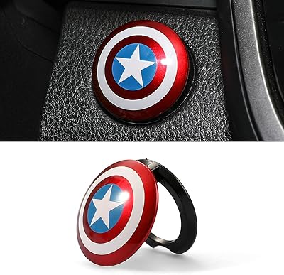 Couvercle du bouton de démarrage du moteur de voiture abs gm captain america, couvercle de garniture, anneau de démarrage automatique. En tant que boutique en ligne généraliste, DIAYTAR COTE D'IVOIRE propose une large gamme de produits allant des électroniques aux produits alimentaires. Avec plus de 300 000 références, les clients peuvent trouver tout ce dont ils ont besoin en un seul endroit. La boutique est réputée pour ses prix compétitifs et sa livraison rapide.