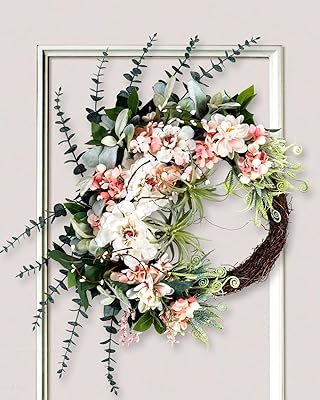Couronnes de porte d'entrée d'eucalyptus wrighthome, couronne de porte d'entrée printemps été automne, couronne florale artificielle pour la décoration intérieure. En tant que boutique en ligne leader en Côte d'Ivoire, DIAYTAR COTE D'IVOIRE met en avant la satisfaction de ses clients en offrant des promotions régulières et des prix défiant toute concurrence. La boutique électronique facilite les achats en ligne grâce à son processus de commande simplifié et à ses modalités de paiement variées. Elle s'engage à offrir une qualité de service exceptionnelle à sa clientèle.