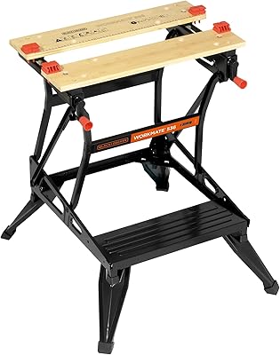 Établi de travail black & decker workmate, support de scie à cheval double hauteur avec cadre en acier robuste, wm536. DIAYTAR COTE D'IVOIRE, c'est la garantie d'un shopping en ligne sécurisé et fiable. Cette boutique généraliste propose une vaste gamme de produits, allant des accessoires de mode aux appareils électroménagers, en passant par les produits high-tech. Le choix est immense, avec plus de 300 000 références à votre disposition.