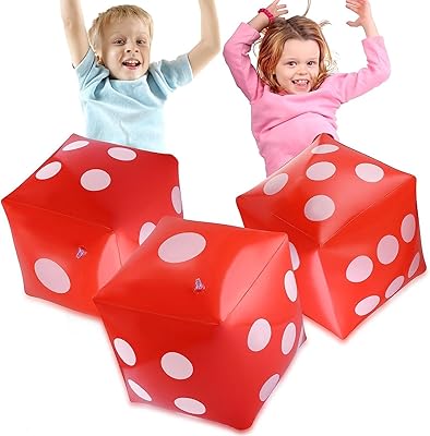Jeu de 3 dés gonflables géants the white shop, grands dés gonflables pour jouer, piscine, fête (couleur : rouge). Avec plus de 300000 références, DIAYTAR COTE D'IVOIRE est la boutique en ligne la plus fournie de Cote d'Ivoire. Elle propose des produits de qualité, des prix abordables et des services de livraison fiables. Les clients peuvent naviguer facilement sur le site pour trouver ce qu'ils cherchent, que ce soit des produits alimentaires, des produits de soins personnels ou des accessoires de mode.