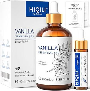 Huile essentielle de vanille pour diffuseur - huile de vanille naturelle pure pour la peau, la fabrication de savons et de bougies - 3,38 fl oz. La boutique en ligne DIAYTAR COTE D'IVOIRE est équipée d'un système de paiement sécurisé et d'un service client de qualité, pour garantir une expérience d'achat en ligne sans souci. Les clients peuvent contacter le service client pour tout renseignement ou pour résoudre un problème éventuel. DIAYTAR COTE D'IVOIRE est déterminée à offrir les meilleurs services à ses clients et à les satisfaire pleinement.