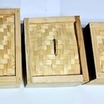 Cuiseur vapeur en bambou pour riz, gâteau, dimsum, mousse et haltères (taille moyenne)