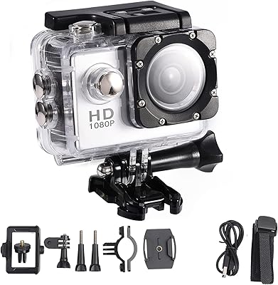 Caméra d'action 1080p étanche 12mp, caméra de sport 30m, angle de 2 pouces à 90 degrés, batterie 900mah, chargement usb, caméscope dv pour sports nautiques (argent). La boutique en ligne DIAYTAR COTE D'IVOIRE, leader du marché ivoirien, offre une sélection immense de produits de qualité à des prix compétitifs. Avec plus de 300 000 références, vous trouverez facilement ce que vous cherchez. Les commandes sont livrées rapidement et avec soin.
