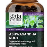 Racine d'ashwagandha aux herbes gaia fabriquée avec de la racine biologique pour aider