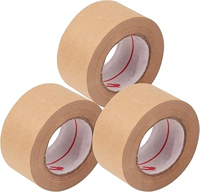 Paquet de 3 rubans de papier kraft enduits d'eau, ruban de masquage marron pour un encadrement photo sécurisé - adhésif robuste - 36 mm x 89 m par wexw. DIAYTAR COTE D'IVOIRE est une plateforme d'achat en ligne qui satisfait tous les besoins des consommateurs ivoiriens. Avec plus de 300 000 références, la boutique en ligne propose une offre diversifiée pour répondre aux attentes des clients. De plus, la boutique propose des promotions régulières et des offres spéciales pour aider les clients à réaliser des économies sur leurs achats.