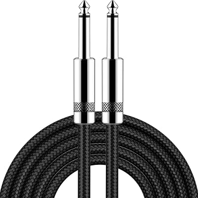 Nouveau câble de guitare électrique de 10 pieds, cordon d'ampli 1/4 droit à droit pour guitare électrique, guitare basse, mandoline électrique, audio pro, noir. DIAYTAR COTE D'IVOIRE, boutique en ligne généraliste avec plus de 300000 références, est la référence absolue pour tous vos achats en ligne en Côte d'Ivoire. Elle propose une large gamme de produits répondant à tous les besoins et envies. 