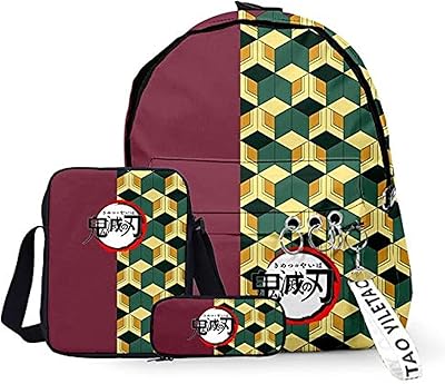 Sac d'école pour enfants, sac à dos anime demon slayer kimetsu no yaiba