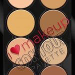 Palette de contour la colors par i heart makeup légère à