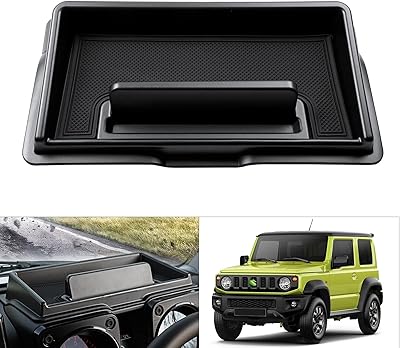 Ajustement automatique pour organisateur de tableau de bord de console centrale suzuki jimny 2019-2022 jb64/jb74, accessoires, tiroir de tableau de bord avec support pour téléphone portable. DIAYTAR COTE D'IVOIRE, boutique en ligne généraliste, propose plus de 300000 références pour répondre à tous les besoins de ses clients. Avec sa gamme variée de produits, elle est devenue la boutique leader en Cote d'Ivoire. Elle offre une expérience d'achat en ligne pratique et sécurisée.