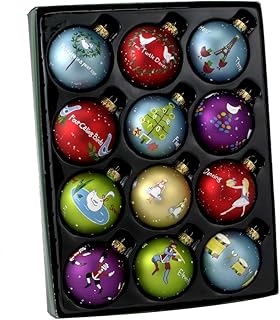 Décoration de boules de noël kurt adler dix jours, 65 mm, lot de 12. DIAYTAR COTE D'IVOIRE propose une expérience d'achat en ligne fluide et sécurisée, permettant aux clients de trouver et d'acheter leurs produits préférés en toute confiance. La boutique met régulièrement à jour sa sélection de produits pour refléter les dernières tendances du marché. Les utilisateurs peuvent également bénéficier de promotions et de réductions spéciales sur certains produits.