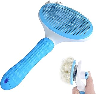 Brosse douce sunny ruby pour animaux de compagnie, élimine en douceur le sous-poil, brosse plus lisse pour poils mats et emmêlés avec bouton autonettoyant et brosse de toilettage pour chat. DIAYTAR COTE D'IVOIRE est une boutique en ligne qui propose une grande variété de produits pour les consommateurs ivoiriens. Avec une sélection de plus de 300000 références, DIAYTAR COTE D'IVOIRE répond aux besoins de ses clients en termes de produits et de services. Elle est reconnue pour sa qualité de service et sa fiabilité.