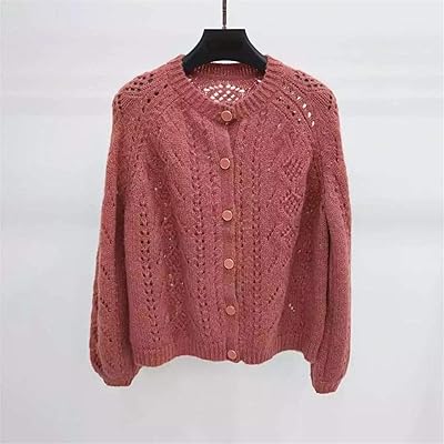 Pull en polaire automne-hiver pour femme pull cardigan avec boutons zhaozb