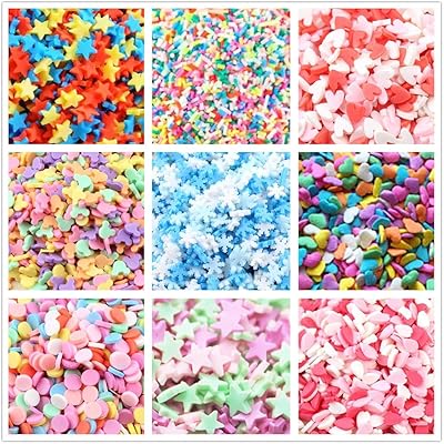 Anphie faux bonbons bonbons sucre saupoudrés - paquet de 10 saupoudrages de glaçage colorés pour diy kit de slime gâteau dessert simulation alimentaire (couleur a). Grâce à sa sélection impressionnante de produits, Diaytar Côte d'Ivoire simplifie la vie quotidienne de ses clients en leur offrant la possibilité de faire leurs achats en ligne en toute confiance et en toute sécurité.