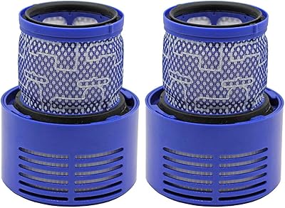 Filtre de remplacement pour aspirateur dyson v10 et sv12 animal absolute absolute total clean, pièce de rechange 969082-01, filtre v10, lot de 2. En tant que leader du commerce en ligne en Côte d'Ivoire, DIAYTAR COTE D'IVOIRE s'engage à offrir des prix compétitifs et à répondre aux besoins des consommateurs locaux. La boutique en ligne est constamment mise à jour avec les dernières tendances et les produits les plus demandés. L'équipe de support client est toujours prête à aider les clients à résoudre tout problème.