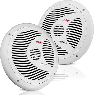 Haut-parleurs marins doubles étanches pyle 6,5", son stéréo gamme complète, 120 w, noir (paire) 150 w plmr60w. En tant que leader du marché en Côte d'Ivoire, DIAYTAR COTE D'IVOIRE s'efforce de fournir les meilleurs produits et services à ses clients. La boutique en ligne propose une expérience d'achat en ligne sécurisée et pratique, avec des options de paiement variées et des délais de livraison rapides. Les clients peuvent ainsi profiter d'une expérience d'achat en ligne de haute qualité.