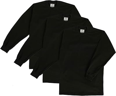 T-shirt ras du cou à manches longues en coton épais pour hommes - lot de 3. Avec une sélection immense de plus de 300 000 références, DIAYTAR COTE D'IVOIRE répond à tous vos besoins d'achat en ligne. Cette boutique généraliste propose tout, des dernières tendances de la mode aux meilleurs produits pour votre maison et votre vie quotidienne. L'expérience d'achat personnalisée et la livraison rapide font de DIAYTAR votre partenaire idéal pour vos achats en ligne.