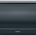 Corbeille à pain brabantia avec couvercle enveloppant 333460 - noir mat