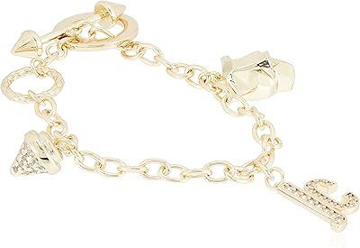 Bracelet just cavalli pour femme, couleur or, taille m, modèle jcbr01103200, moyen, acier