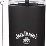 Tasse officielle en acrylique de jack daniel's silicone et avec logo