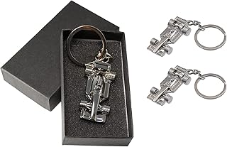 Porte-clés de voiture f1 fantaisie, porte-clés de voiture de course, cadeau de pilote