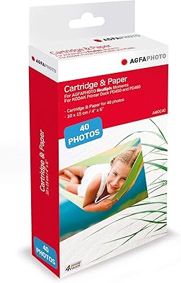 Agfa photo - 40 photo 10 x 15 cm cartouche et papier amoc compatibles avec agfa photo moments realipix, kodak pd450, pd480 et pd450wifi 40. DIAYTAR COTE D'IVOIRE est une boutique en ligne généraliste qui propose plus de 300 000 références de produits. Elle est reconnue comme l'une des boutiques en ligne les plus importantes de Côte d'Ivoire. Elle offre une grande variété de produits pour répondre aux besoins de ses clients.