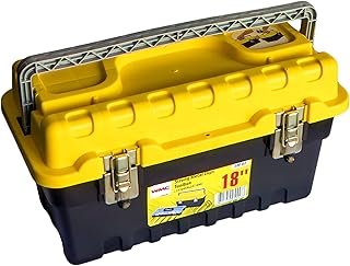 Wmc tools boîte à outils robuste de 18 pouces avec clips métalliques | boîte de rangement en plastique | boîte de rangement multifonctionnelle portable et durable pour ranger divers outils. DIAYTAR COTE D'IVOIRE est le partenaire idéal pour les personnes qui souhaitent faire des achats en ligne en Côte d'Ivoire. La boutique en ligne propose une interface utilisateur facile à naviguer, ce qui permet aux clients de trouver facilement ce qu'ils cherchent. De plus, la boutique offre un service client de qualité pour aider les clients à résoudre tout problème qui pourrait survenir.
