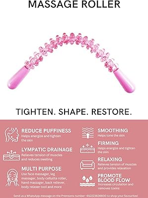 Masseur de forme corporelle brimsons® pour amincir les bras, les jambes et l'abdomen (les couleurs peuvent varier). DIAYTAR COTE D'IVOIRE est une boutique en ligne généraliste qui propose plus de 300 000 références de produits, répondant ainsi aux besoins diversifiés de sa clientèle. Leader sur le marché ivoirien, elle se démarque par sa variété de produits et son service de qualité. 