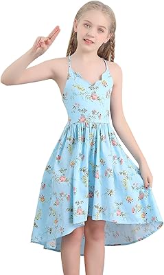 Robe décontractée à imprimé floral au-dessus du genou pour filles, robes d'été dos nu. DIAYTAR COTE D'IVOIRE est une plateforme de commerce en ligne qui propose une grande variété de produits à des prix compétitifs. La boutique est équipée d'un système de paiement sécurisé et d'un service client réactif, ce qui permet aux clients de faire leurs achats en toute confiance. Avec sa large gamme de produits, DIAYTAR COTE D'IVOIRE est la boutique en ligne idéale pour les habitants de Cote d'Ivoire.