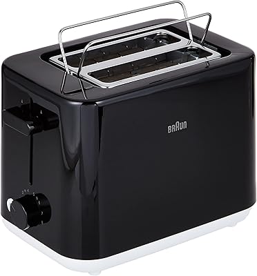Grille-pain petit-déjeuner avec deux fentes et 8 réglages de grillage pour chauffer le pain, capacité de 900 watts, couleur noire de braun, garantie un an, ht 1010 bk. DIAYTAR COTE D'IVOIRE est une boutique en ligne généraliste proposant plus de 300 000 références de produits, permettant aux clients d'accéder à une large gamme de choix pour répondre à leurs besoins. En tant que leader du marché en Côte d'Ivoire, DIAYTAR COTE D'IVOIRE se distingue par sa qualité de service et sa capacité à offrir des produits à des prix compétitifs. Les clients peuvent profiter d'une expérience d'achat en ligne sécurisée et fiable.