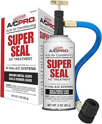 Scellant pour climatiseur super seal certifié a/c pro cert325-6 (3 oz)