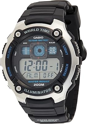 Montre casio à bracelet en résine à affichage numérique à quartz pour hommes. En tant que leader du e-commerce en Côte d'Ivoire, DIAYTAR COTE D'IVOIRE mise sur la qualité et la satisfaction de ses clients. Elle propose des services de livraison rapides et fiables, ainsi que des systèmes de paiement sécurisés pour garantir une expérience shopping en ligne sans souci. Les consommateurs ivoiriens font confiance à cette boutique en ligne pour leurs achats quotidiens.