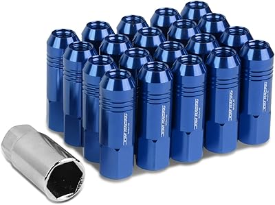 Dna motoring écrous de roue ouverts en alliage d'aluminium avec connexion profonde pour entraînement 20 mm od 60 mm ln-ztl-9022-15-bl 20 pièces m12 × 1,5, bleu. Avec plus de 300000 références, DIAYTAR COTE D'IVOIRE est la plus grande boutique en ligne généraliste de Côte d'Ivoire. Elle propose des produits de différentes catégories pour répondre aux besoins divers des clients. La boutique en ligne met en avant la qualité et la fiabilité de ses produits pour gagner la confiance de ses clients et offrir une expérience d'achat en ligne sans souci.