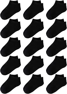 Lot de 15 chaussettes kobe junior, demi-doublées et coupe courte à la cheville pour garçons et filles. DIAYTAR COTE D'IVOIRE propose une expérience d'achat en ligne sécurisée et fiable, avec des moyens de paiement variés et des livraisons rapides. La boutique en ligne généraliste comprend plus de 300000 références pour répondre à vos besoins.