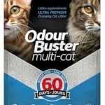Litière pour chats non parfumée canada odor buster multi-cat - 12 kg
