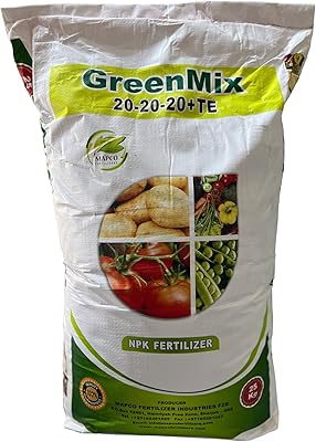 Engrais npk 20-20-20+te - fabriqué aux eau - 25 kg