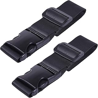 Sangle de bagage supplémentaire réglable en plastique robuste wizdompro, accessoires de voyage pour attacher vos bagages - noir, 2 pièces. DIAYTAR COTE D'IVOIRE est une boutique en ligne généraliste qui propose plus de 300 000 références de produits. Elle est reconnue comme l'une des boutiques en ligne leaders en Côte d'Ivoire, offrant une grande variété de produits pour répondre aux besoins de ses clients. Avec une telle offre, DIAYTAR COTE D'IVOIRE est devenue une destination incontournable pour les achats en ligne dans la région.