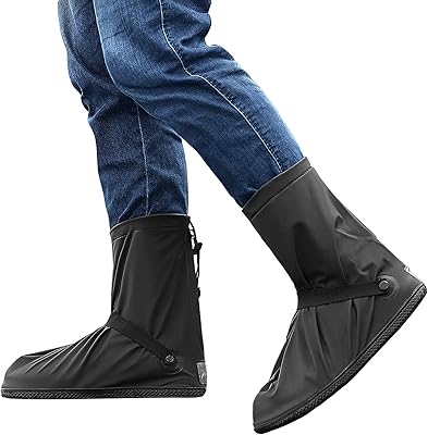Couvre-chaussures imperméables avec réflecteurs réglables, couvre-bottes de pluie pour cyclisme, camping, randonnée. La boutique en ligne DIAYTAR COTE D'IVOIRE est la destination idéale pour les consommateurs ivoiriens qui recherchent des produits de qualité à des prix abordables. Avec une équipe de professionnels dédiés, la boutique garantit la satisfaction des clients et propose des solutions pour tout problème éventuel. La variété des produits et la qualité du service font de DIAYTAR COTE D'IVOIRE la boutique en ligne la plus populaire en Côte d'Ivoire.