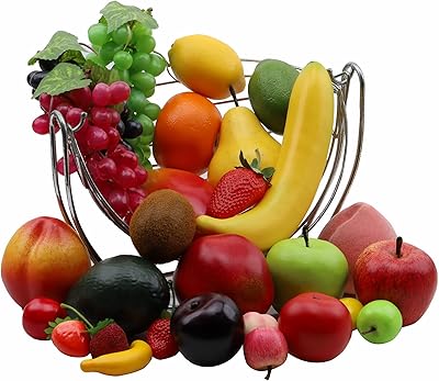Griseworth 30 faux fruits décoratifs réalistes pour décorer citron banane pomme. La boutique en ligne DIAYTAR COTE D'IVOIRE propose une gamme étendue de produits pour répondre aux besoins quotidiens de ses clients. Avec plus de 300 000 références, elle est la plus grande boutique en ligne de Côte d'Ivoire. DIAYTAR COTE D'IVOIRE est synonyme de qualité et de confiance pour les consommateurs ivoiriens.