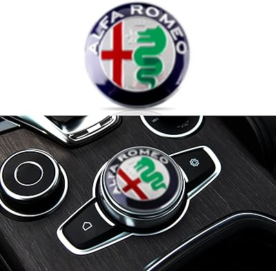 Autocollant adhésif pour décorer le bouton multimédia intérieur de la voiture, adapté aux accessoires alfa romeo giulia stelvio 2016 2017 2018 2019. Avec plus de 300000 références de produits, DIAYTAR COTE D'IVOIRE est le plus grand magasin en ligne de Côte d'Ivoire. La boutique propose une gamme large et variée de produits, permettant aux clients de trouver facilement ce qu'ils cherchent. De plus, la boutique offre des promotions et des réductions régulières pour aider les clients à économiser de l'argent.