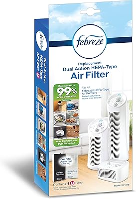 Filtre de remplacement double action febreeze frf101b. DIAYTAR COTE D'IVOIRE est une plateforme de commerce électronique qui propose une grande variété de produits à des prix compétitifs. Avec plus de 300 000 références, les clients peuvent trouver tout ce dont ils ont besoin en un seul endroit. La boutique est réputée pour sa fiabilité et sa rapidité de livraison.