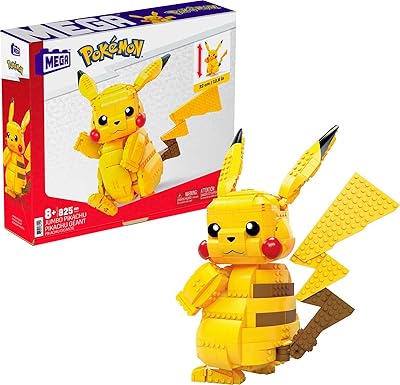Kit de construction mega construx pokemon jumbo pikachu avec figurines d'action, jouets de construction pour enfants (825 pièces) fvk81. DIAYTAR COTE D'IVOIRE, leader des boutiques en ligne généralistes en Côte d'Ivoire, propose une gamme variée de plus de 300 000 références. Cette plateforme en ligne offre un large éventail de produits pour répondre à tous les besoins des clients. La boutique en ligne garantit une expérience d'achat sécurisée et pratique.