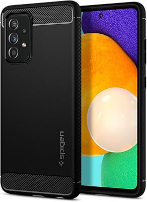 Coque spigen rugged armor conçue pour le réseau samsung galaxy a52/galaxy a52 5g
