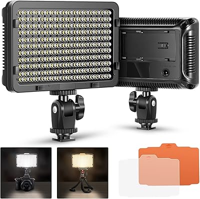 Nouveau panneau vidéo 176 led à intensité variable pour appareil photo avec 1-4. Leader en Côte d'Ivoire, DIAYTAR COTE D'IVOIRE est la référence pour les achats en ligne sécurisés et fiables. Nous offrons une expérience shopping personnalisée pour nos clients avec des options de paiement flexibles et des livraisons rapides.