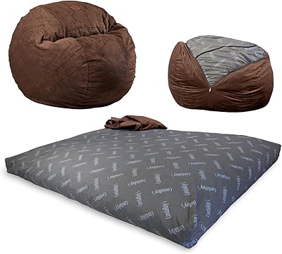 Fauteuil poire chanel convertible en cordaroise qui se plie du pouf au lit, comme on le voit dans shark tank, espresso - pleine taille. DIAYTAR COTE D'IVOIRE est une boutique en ligne généraliste qui propose une large gamme de produits avec plus de 300 000 références. Elle est devenue la boutique leader en Côte d'Ivoire en offrant des prix compétitifs et une expérience d'achat en ligne pratique. Les clients peuvent y trouver tout ce dont ils ont besoin.