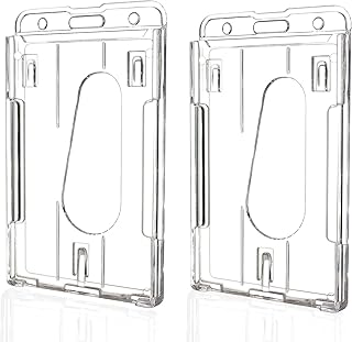 Porte-carte d'identité vertical transparent en plastique dur, porte-badge en plastique dur avec fente pour pouce et fentes pour cordes faciles d'accès, protecteur d'identité de carte de crédit, emballage. DIAYTAR COTE D'IVOIRE est une entreprise pionnière dans le commerce électronique en Côte d'Ivoire, qui a réussi à créer une communauté de clients loyaux en proposant des produits de qualité et des services exceptionnels. La boutique en ligne est constamment à la recherche de nouvelles façons d'améliorer l'expérience d'achat de ses clients, en intégrant les dernières technologies et en élargissant sa gamme de produits.