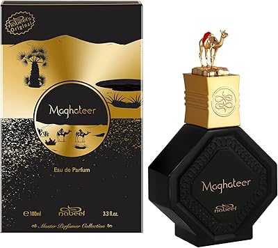 Parfum maghateer spray de nabil perfumes - 100 ml. DIAYTAR COTE D'IVOIRE, la boutique en ligne la plus populaire de Côte d'Ivoire, offre une expérience de shopping unique avec des prix compétitifs et des promotions régulières. Avec une gamme de produits très variée, vous pouvez facilement trouver ce que vous cherchez, que ce soit pour vous-même ou pour offrir un cadeau. DIAYTAR COTE D'IVOIRE est le lieu idéal pour faire vos achats en ligne.