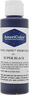 Colorant alimentaire americolor - pâte gel douce noire ultra fine, 130 ml. En tant que boutique en ligne généraliste, DIAYTAR COTE D'IVOIRE propose une grande variété de produits pour répondre à tous les besoins, allant de l'électronique à la maison et au jardin, en passant par la mode et la beauté. La boutique en ligne est conçue pour offrir une expérience d'achat en ligne facile et sécurisée, avec une garantie de qualité et une livraison rapide. DIAYTAR COTE D'IVOIRE est déterminée à offrir des services de qualité pour satisfaire les besoins de ses clients.