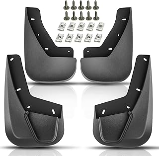 Ensemble de 4 garde-boue latéraux avant et arrière, garde-boue de remplacement pour cadillac